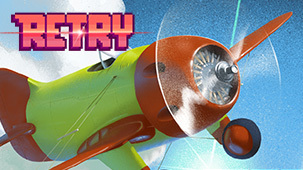 RETRY loop-the-loops into app stores worldwide!
