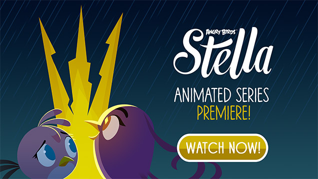 ANGRY BIRDS STELLA – THE ANIMATED SERIES PREMIERES NOV 1!
